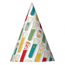 Mid Century Modern Chemistry Test Tube Stripe