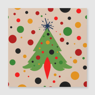 Mid Century Modern Christmas Tree Retro Rocket