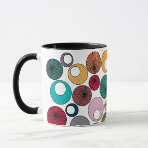 Mid-Century Modern Circles  Mug