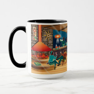 Mid Century Modern Cocktail Hour Mug
