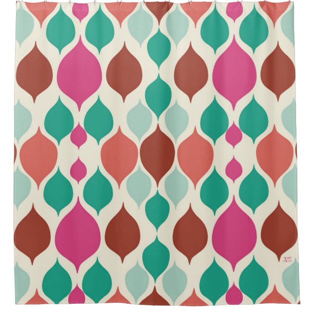 Mid Century Modern Colourful Geometric  (Front)