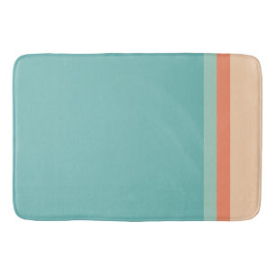Mid Century Modern Colours Bath Mat