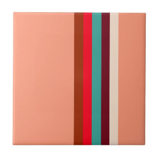 Mid-century modern colours tile