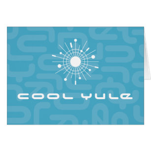 Mid Century Modern Cool Yule Retro Christmas MOD