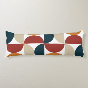 Mid-Century Modern Copper Firefly   Body Pillow