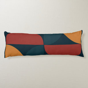 Mid-Century Modern Copper Firefly   Body Pillow