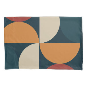 Mid-Century Modern Copper Firefly Pillowcase