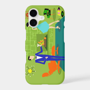 Mid Century Modern Couple iPhone 7 Case