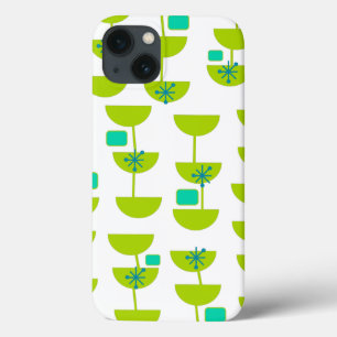 Mid-Century Modern Cups iPhone 13 Case