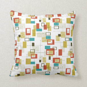 Mid Century Modern Design Pillow