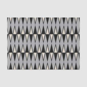 Mid Century Modern Diamond Pattern Tissue Paper