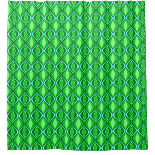 Mid-Century Modern Diamonds, Emerald Green