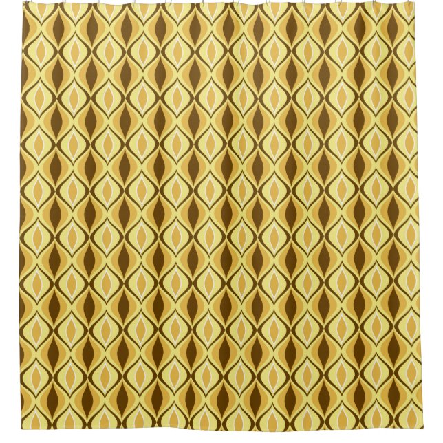 Mid-Century Modern Diamonds, Mustard Gold (Front)