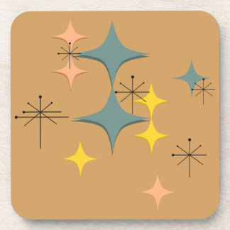 Mid Century Modern Eames Atomic Starbursts Custom Coaster