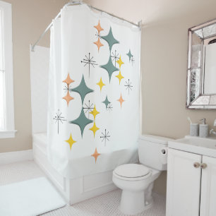 Mid Century Modern Eames Atomic Starbursts Diamond