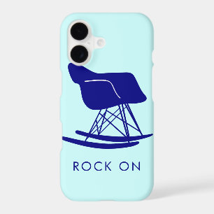 Mid Century Modern Eames Rocking Chair Phone Case