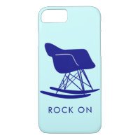 Mid Century Modern Eames Rocking Chair Phone Case