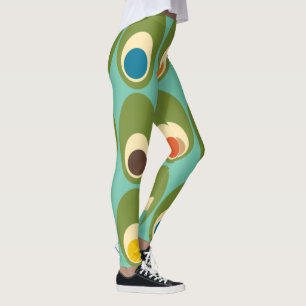 Mid-Century Modern Eggs  Leggings