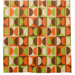 Mid Century Modern Geometric Abstract Pattern