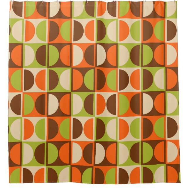 Mid Century Modern Geometric Abstract Pattern (Front)