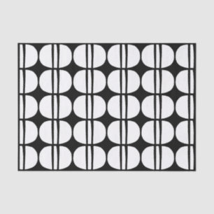 Mid Century Modern Geometric Pattern Tissue Paper