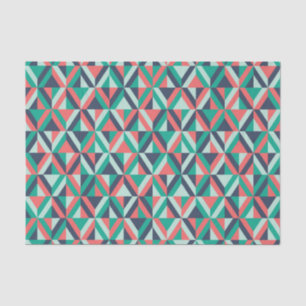 Mid-Century Modern Geometric Pattern Tissue Paper