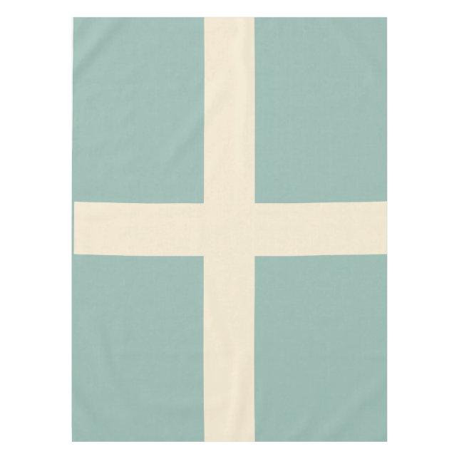 Mid Century Modern Geometric  Tablecloth (Front)