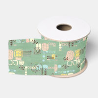 Mid Century Modern Graphic Design Ribbon