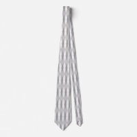 Mid Century Modern Grey Argyle Necktie