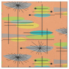 Mid-Century Modern Half Moons Design Fabric 27