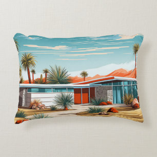 Mid-Century Modern Home #239 Accent Pillow