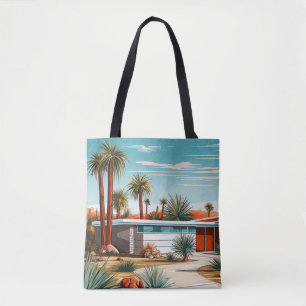 Mid-Century Modern Home #239 Tote Bag
