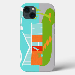 Mid Century Modern House iPad Air Case