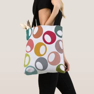Mid-Century Modern Juggling Tote Bag