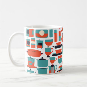 Mid-Century Modern Kitchen Design Coffee Mug