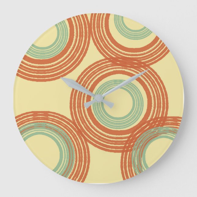 Mid Century Modern Large Clock (Front)