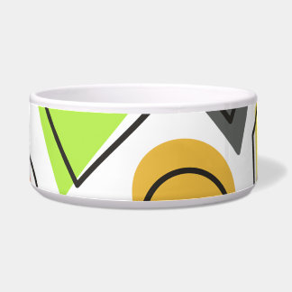 Mid Century Modern large pet bowl