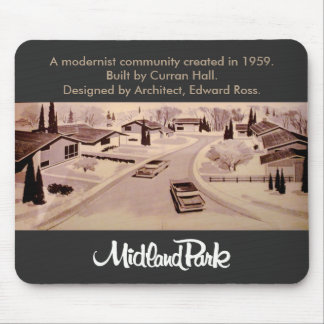 Mid-century Modern Midland Park Toronto Mousepad