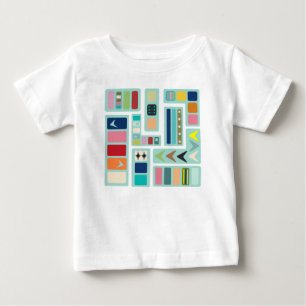 Mid-Century Modern Mix-up  Baby T-Shirt