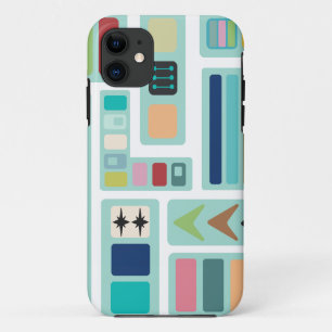 Mid-Century Modern Mix-up  iPhone 11 Case