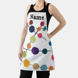 Mid-Century Modern Olives Apron