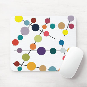 Mid-Century Modern Olives  Mouse Pad
