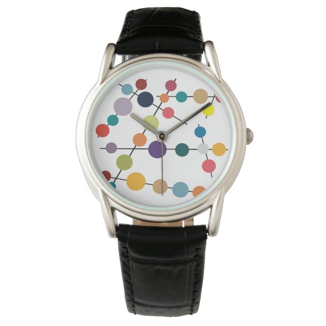 Mid-Century Modern Olives  Watch (Front)