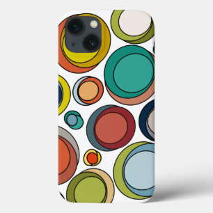 Mid-Century Modern Ovals  iPhone 13 Case