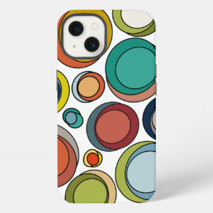 Mid-Century Modern Ovals iPhone 13 Case