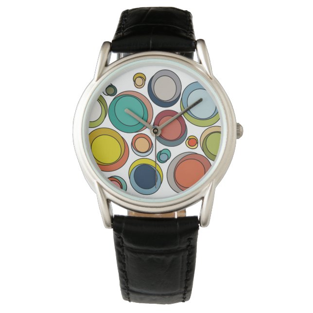 Mid-Century Modern Ovals  Watch (Front)