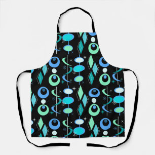 Mid Century Modern Pattern Apron