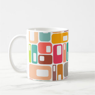 Mid-Century Modern Pattern Coffee Mug