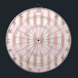Mid Century Modern Pink Argyle Dart Board<br><div class="desc">This Mid Century Modern Pink Argyle Dart Board pattern features a First Lady pink background and a pattern of mod, translucent, blush diamonds overlaying larger, vintage cream diamonds with gold coloured, space age speckles. This minimalist inspired, deconstructed argyle is a simplistic throwback of the larger than life atomic era that...</div>