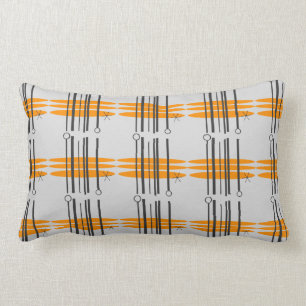 Mid Century Modern Print Throw Pillows